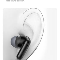 Baseus EP10 Pro ANC Earbuds Wireless Bluetooth 6.0 Earphones 50dB Realtime Adaptive Headphones 6 Mic Hi-Res LDAC IP55  Ear buds