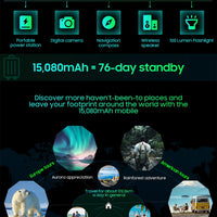 Blackview BV9300 Pro Rugged Phone 6.7'' 120Hz Display 8/12GB 256GB Smartphone With Dual Screen 15080mAh Battery 64MP Cellphone