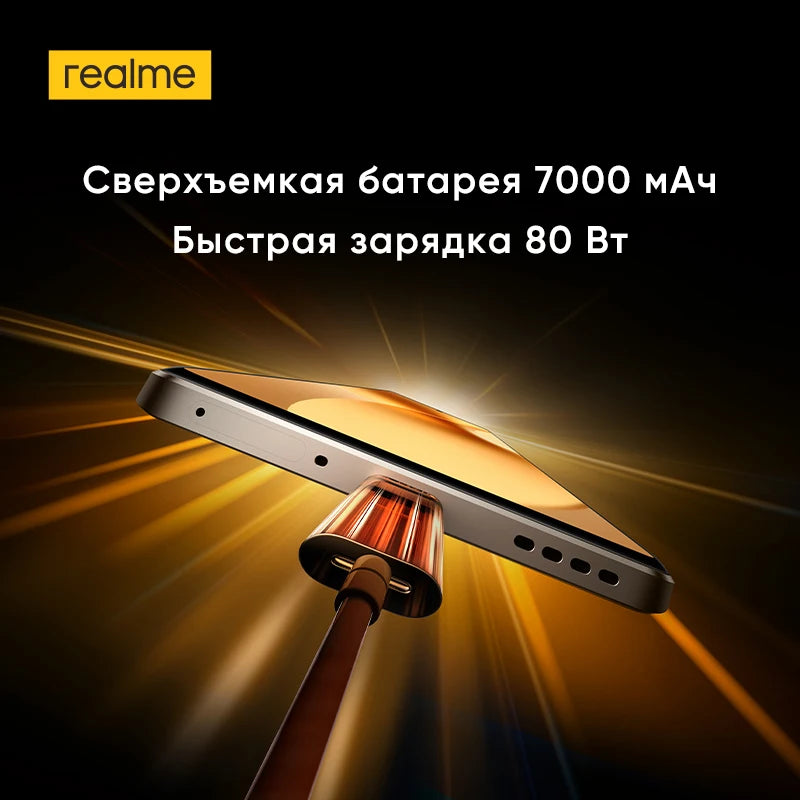 realme 15 Pro 5G Smartphone Snapdragon 7 Gen 4 Processor Triple 50MP Camera 6.8" 144Hz 4D Curve+ AMOLED Display 7000mAh Battery