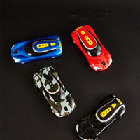 Car Shape Push Button Mobile Phone 1.8 Inch Mini Student Dual Sim 0.3MP CellPhone MP3 Wireless FM Luxury Type-C Telephone