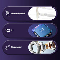 GS03 Smart Glasses for Men BT Sunglasses Earphone Outdoor Sports UV400 Polarized Anti Blue Light Lens IPX5 Intelligent Glass