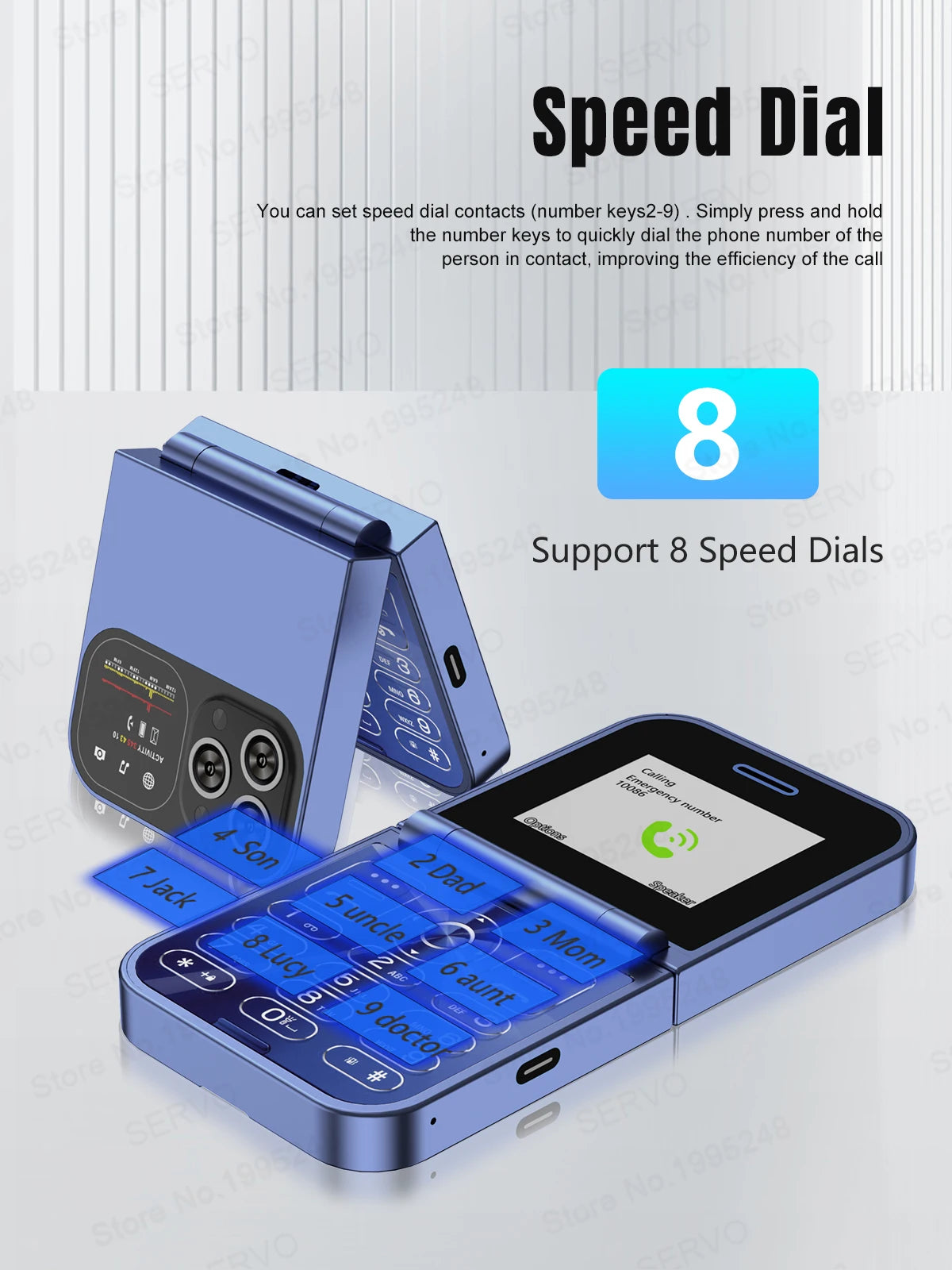 SERVO F15 Mini GSM Flip Mobile Phone 2 SIM Blacklist Magic Voice Auto Call Record Speed Dial MP4 Torch Cute Tiny Fold Cellphones