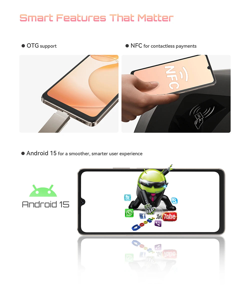 6.88-Inch Android Smartphone 5G Cubot X100, Dimensity 7025, 6nm, 2.5GHz, 16GB(8+8), 256GB, 64MP Camera, 5100mAh Battery, NFC