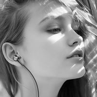 3.5mm Wired Earphone In Ear Headset HIFI Heavy Bass Earbuds Monitor Sports Headset Stereo Music Gaming Headphone with Microphone