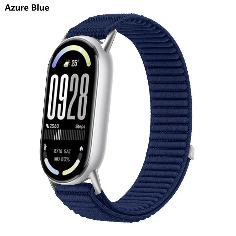 Nylon Loop Strap for Xiaomi Mi Band 10 9 8 Replacement Wristband Bracelet for Xiaomi Mi Band 9/ 10 /8 Watchband Accessories