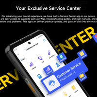 Ulefone Armor 30 Pro 5G Rugged Phone Android 14 Smartphone 6.9" 120Hz 32GB+512GB 12800mAh Night Camera 64MP NFC 66W