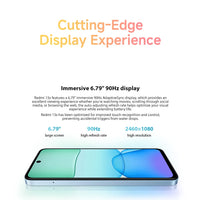 Global Version Xiaomi Redmi 13X Smartphone MTK Helio G91 Ultra 108MP super clear camera 6.79" FHD+ display 33W fast charging