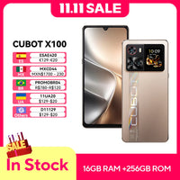 6.88-Inch Android Smartphone 5G Cubot X100, Dimensity 7025, 6nm, 2.5GHz, 16GB(8+8), 256GB, 64MP Camera, 5100mAh Battery, NFC