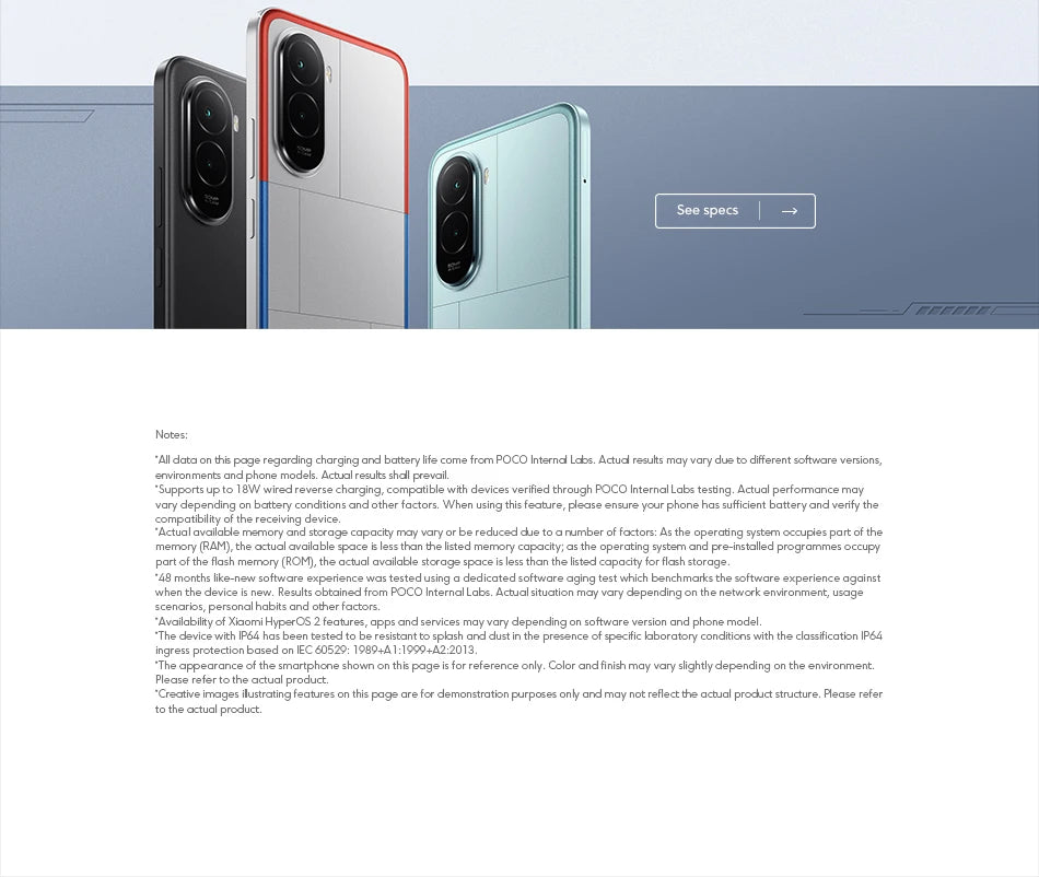 POCO M7 Global Version Smartphone 128GB 256GB Snapdragon 685 7000mAh battery Immersive 6.9" FHD+ Display NFC 33W Charging