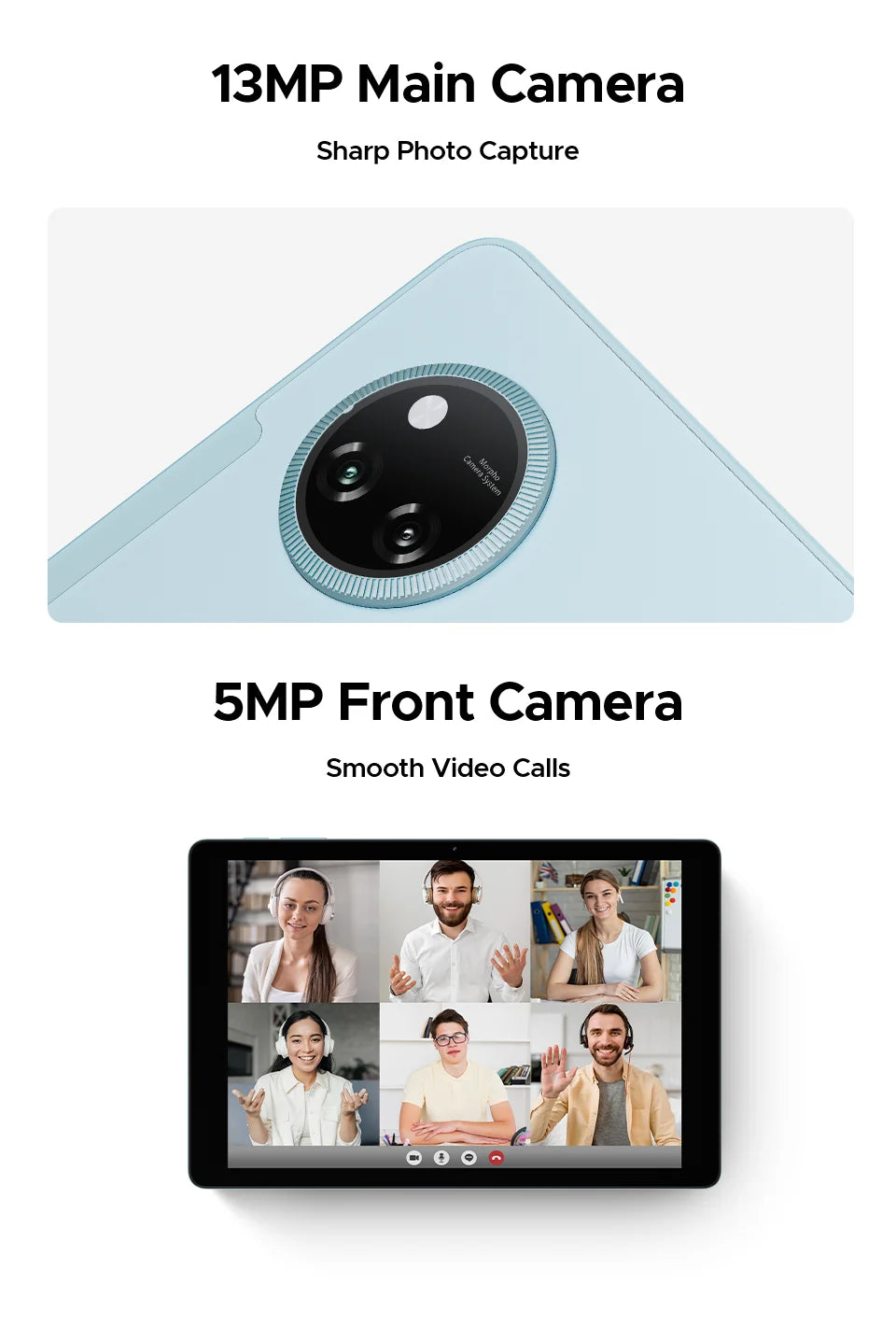 【Brand+】Doogee Tab A9 Pro+ Tablet Pc 11-Inch Android 15 30Gb Ram(6+24) 128Gb Rom 8580Mah Battery Widevine L1 Support