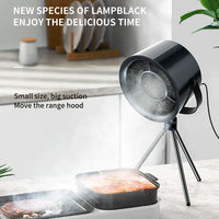 Portable Fan, Small Kitchen Hood, Extractor, USB Power Supply, Office Kitchen Hood, Mini Suction, Vacuum Hood, New, 2024