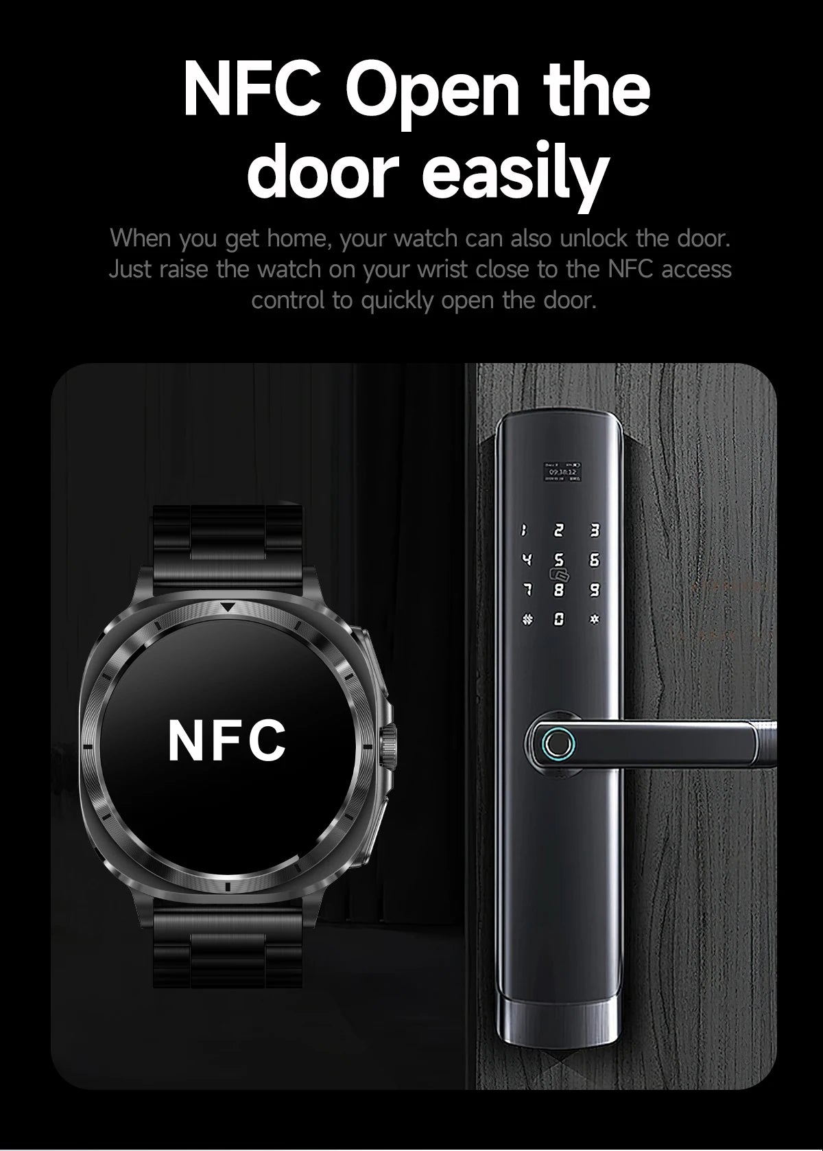 2025 New Precise Blood Lipids Uric Acid Smart Watch Men ECG+PPG Clock Blood pressure Body analysis HD Call NFC Health Smartwatch