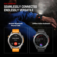 NEW Stratos 4 GPS Smart Watch 1.43 AMOLED Display Built-in Compass Barometric Altimeter Flashlight Voice Call Smartwatch