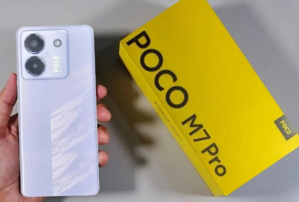 POCO M7 Pro 5G Global Version Dimensity 7025-Ultra 120Hz FHD+ Eye-care AMOLED Display 50MP camera with OIS NFC