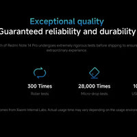 FR Warehouse Xiaomi Redmi Note 14 Pro 4G Smartphone Global Version 5500mAh 6.67" AMOLED MediaTek Helio G100-Ultra 200MP Camera