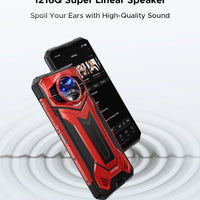 DOOGEE S200 Plus 5G Rugged Phone 1.32" Rear Display AI Image 6.72'' Screen 16GB 512GB 11000 mAh Battery Android 15 Smartphone