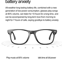 W100 Smart Glasses 163 Online Language AI Automatic Dialogue Translation Bluetooth Glasses with Speaker Sports UV Protection New