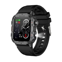 G.L Wear 2025 New Men's Smart Watch Outdoor Sports Health Monitor with LED Flashlight Bluetooth Call Women's Smartwatch