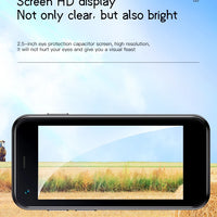 SOYES XS13 Mini Android9.0 Cellphone 2GB RAM 16GB ROM Dual SIM TF Card Slot 5MP Camera Google Play Store Small Smartphone Gifts