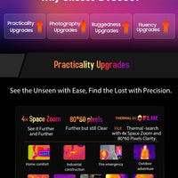 Blackview BV8900 Rugged Phone Thermal By FLIR® Camera Android 13 16GB 256 GB Mobile Phone 10000mAh 33W Fast Charge Cellphone