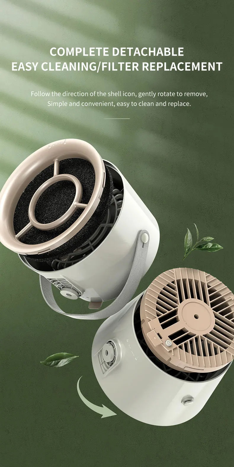 Portable Fan, Small Kitchen Hood, Extractor, USB Power Supply, Office Kitchen Hood, Mini Suction, Vacuum Hood, New, 2024