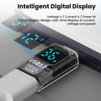 USB 3.2 Digital Display Adapter 10Gbps USB Male TO USB Female Converter Fast Charging Data Transafer USB C Adapter For PC Laptop