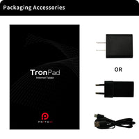 PRITOM 7 Inch Tablet PC 32 GB Android 11 with Quad Core Processor HD IPS Display Dual Camera WiFi with PU Protective Case