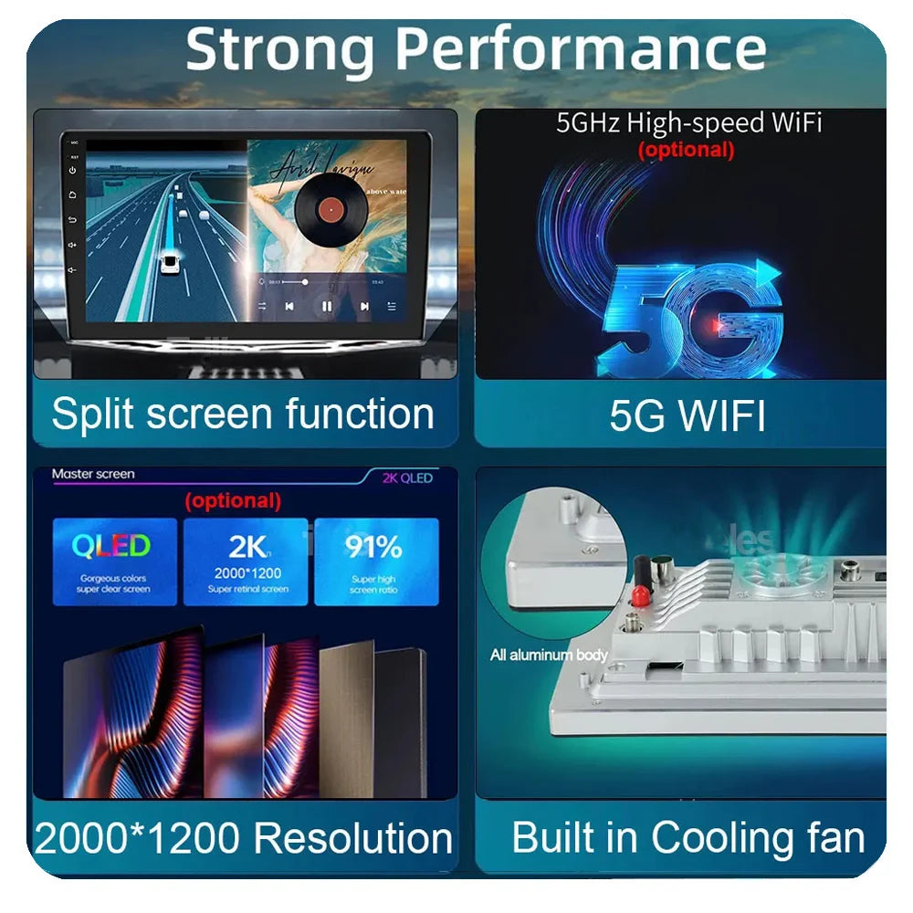 Android 15 Car Radio For Suzuki Swift 2003 - 2006 2007 2008 2009 2010 Multimedia Player Stereo Carplay AUTO Head Unit WIFI 4G BT