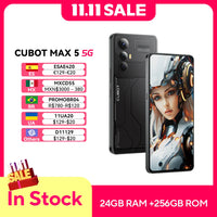 CUBOT MAX 5, Android Smartphone 5G, Dimensity 8200,4nm,  3.1GHz, 6.95-inch 144Hz Large Screen, 24+256GB,Gaming Phone,Add to Cart