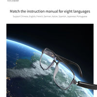 Koipsse Smart glasses double beam frame high value photochromic lens sunglasses suitable for men and women outdoor holiday gifts