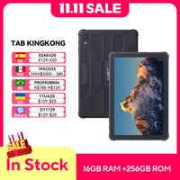 Cubot TAB KINGKONG, Rugged Tablet Android 13, IP68 Waterproof, 16GB RAM(8GB+8GB Extended), 256GB ROM, 10600mAh,10.1" FHD+ Screen
