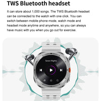 2025 New Watch 7 Ultra Smart Watch Men 32GB Memory 3D Video Display Sports SmartWatch GPS NFC Compass Blood oxygen Smartwatch