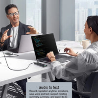 W100 Smart Glasses 163 Online Language AI Automatic Dialogue Translation Bluetooth Glasses with Speaker Sports UV Protection New