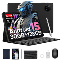 【Brand+】Doogee Tab A9 Pro+ Tablet Pc 11-Inch Android 15 30Gb Ram(6+24) 128Gb Rom 8580Mah Battery Widevine L1 Support