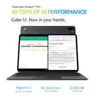 World Premiere ALLDOCUBE Ultra Pad 13'' 2.8K 144Hz Tablet Snapdragon 7+Gen3 18GB RAM 256GB ROM Android 15 15000mAh Cube AI