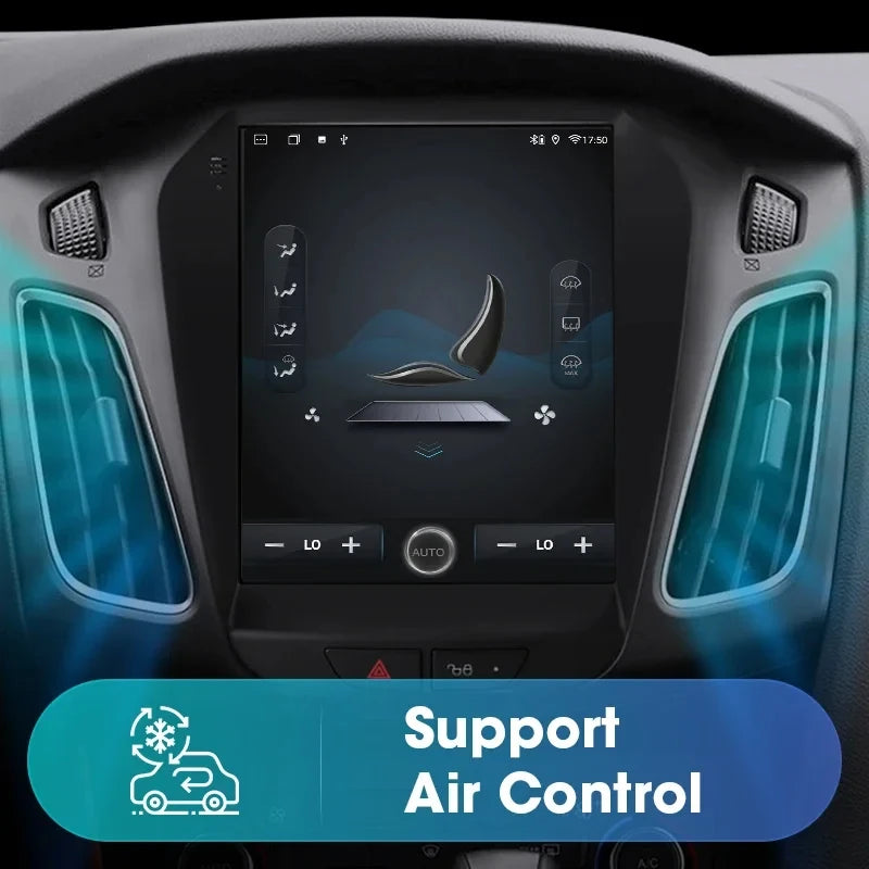 Android 13 Car Radio for Ford Focus Mk3 2011-2017 Multimedia Player 2Din Navigation Carplay Head Unit Stereo 9.7" Speakers Audio