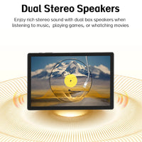 ANRY 10.95-inch HD Display Tablet Android 15 12GB RAM 128 ROM 2.4G/5G WiFi T606 Octa-Code 8000mAh Android Tablets with Case