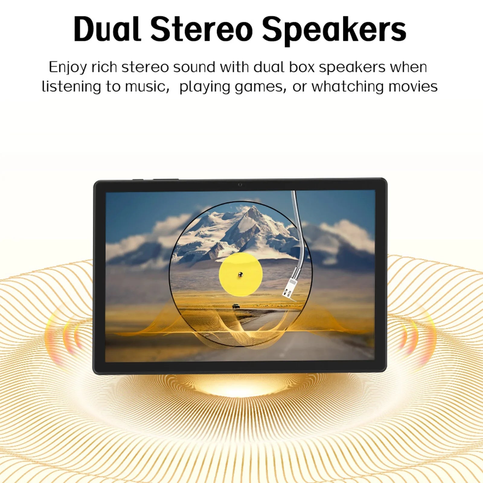 ANRY 10.95-inch HD Display Tablet Android 15 12GB RAM 128 ROM 2.4G/5G WiFi T606 Octa-Code 8000mAh Android Tablets with Case