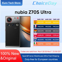Nubia Z70s Ultra 5G Smartphone Snapdragon 8 Elite 6.85'‘AMOLED Display NEOVISION AI Photography4.0 50MP 144Hz 6600mAh NFC IP69