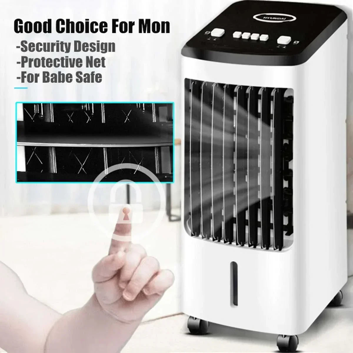 70W Portable Air Conditioner Conditioning Fan Humidifier Cooler Cooling 220V Air Conditioner Timed Cooling Fan Humidifier+Gift