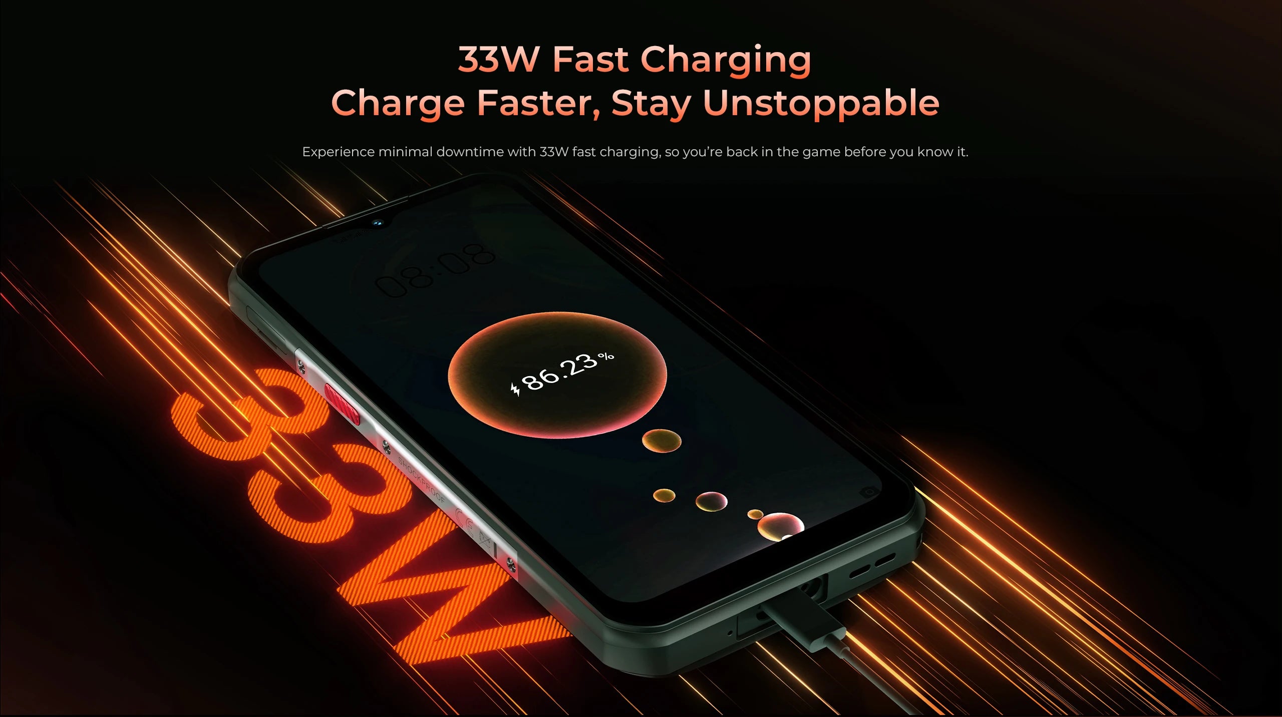 Oukitel WP55 Pro 5G Rugged Smartphone 16GB+512GB 33W Android15 Mobile Phone 11000mAh 6.58" FHD+ 108MP Camera oukitel Cell Phone