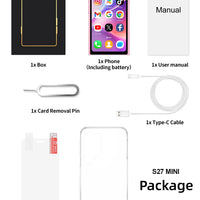 NEW SERVO S27 Mini Android Smartphone 4.0" Full Screen 2GB+16GB Memory 5MP 2 SIM Stanbdby Face Unlock 3G Cute Phones Google Play