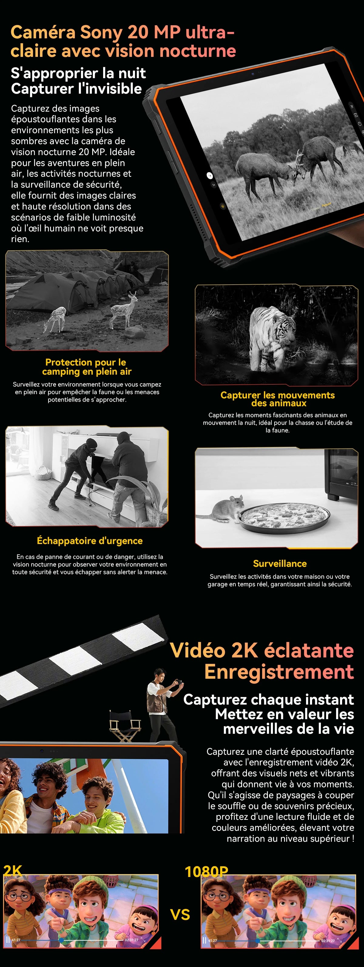 Blackview Active 10 Pro [No EU Charger] Rugged Tablet 36GB + 256GB 11.0" 30000mAh PC 108MP Dual SIM 5G