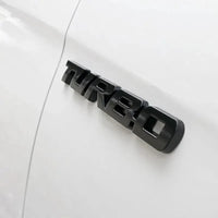 Car Sticker Turbocharged Turbo Metal Alloy 3D Badge Car Modification Accessories Rear Marked Side Marking Decorative Car-Sticker