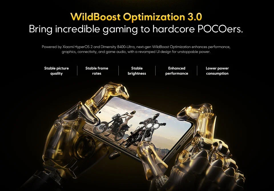 POCO X7 Pro Global Version Smartphone Dimensity 8400-Ultra 6.67"1.5K Display 6000mAh battery 90W Charge 5G NFC