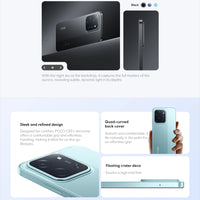 Global Version POCO C85 Smartphone 50MP Camera 6.9" Dot Drop display 6000mAh battery 33W Helio G81-Ultra NFC