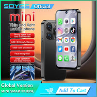 SOYES XS19 Pro 3GB RAM 32GB ROM Android 12.0 Smartphone 1950mAh Face ID 4G LTE Type-C OTG 3.88‘’ Screen Small Phone