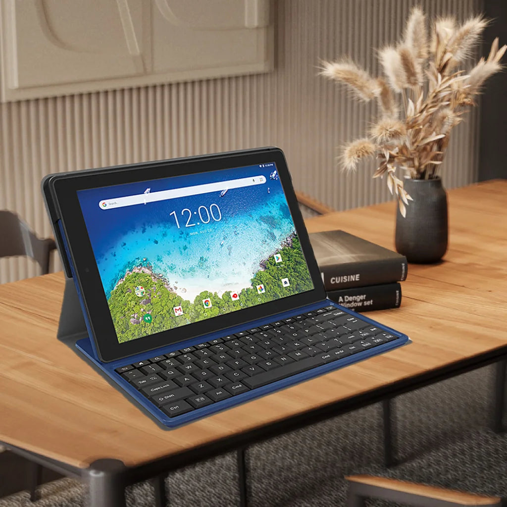 Flash Sales 10.1'' Android 9 2in1 Tablet PC 2GB RAM 32GB ROM 1280x800 IPS Bluetooth-compatible Dual Cameras With Keyboard