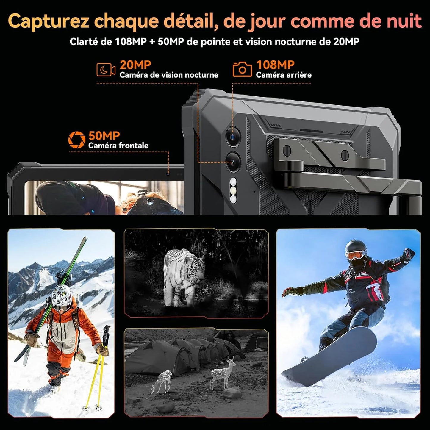 Blackview Active 10 Pro [No EU Charger] Rugged Tablet 36GB + 256GB 11.0" 30000mAh PC 108MP Dual SIM 5G