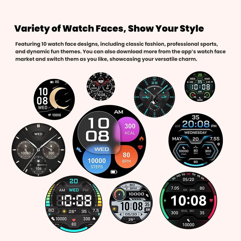 NEW 1000MAH Super endurance Sport Smart Watch Men 1.73-inch HD Screen GPS tracker Compass Bluetooth Call Waterproof Smart Watch